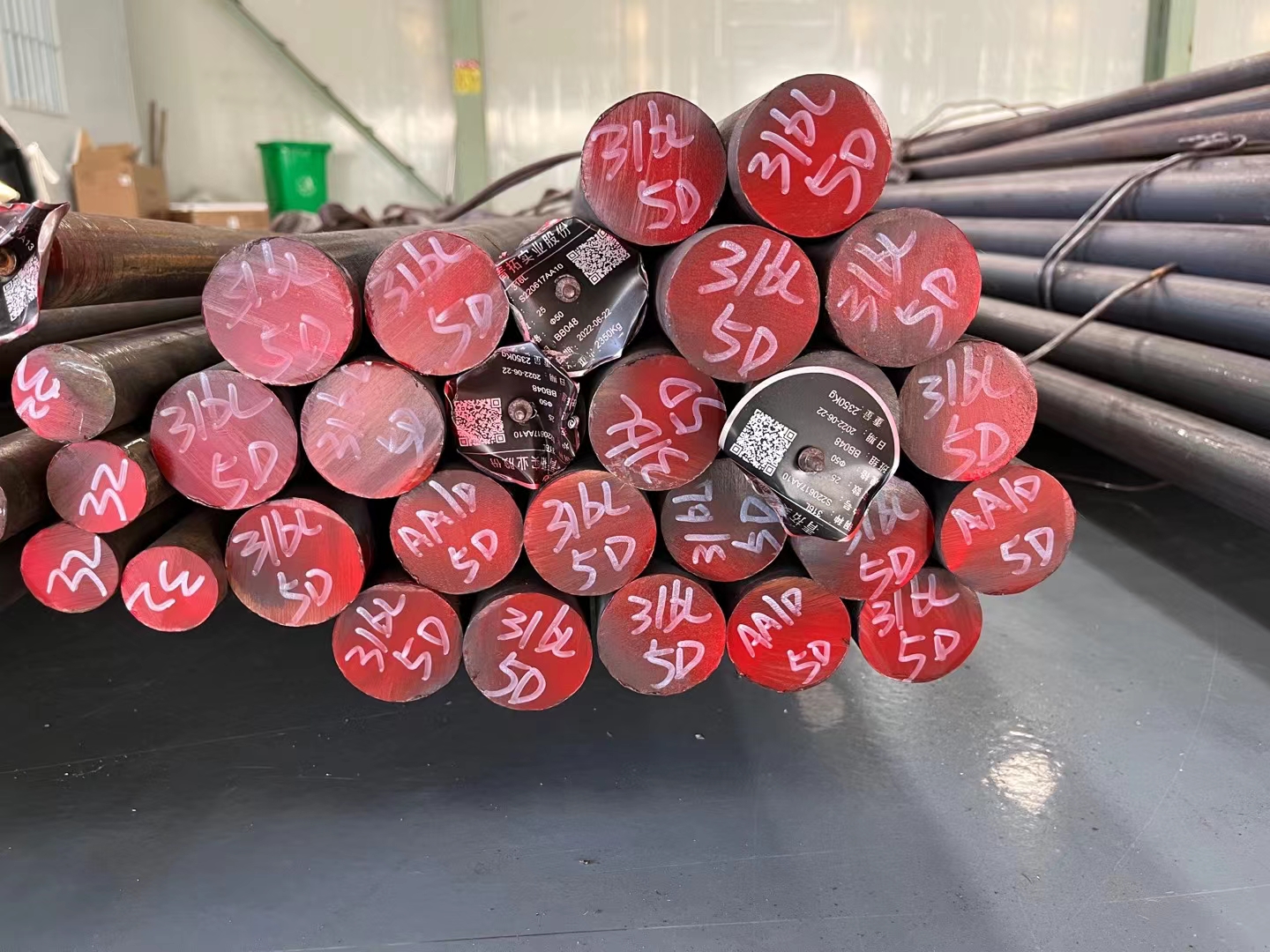 向上不銹鋼美標ASTMA-240310S圓鋼316L扁鋼304拉絲型鋼可定制