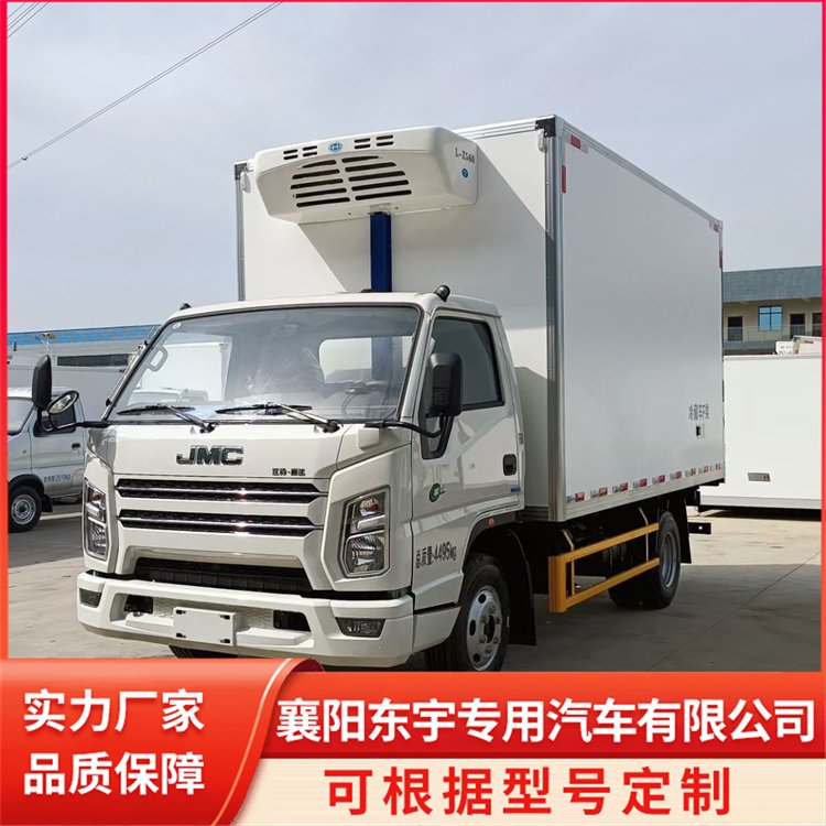 江鈴順達寬體冷藏車小型冷鏈運輸車原廠動力轉(zhuǎn)向電動玻璃