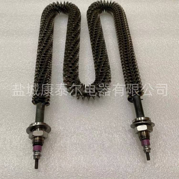 W型翅片干燒加熱管W型鼓風機高溫翅片加熱管M型烘箱電熱管