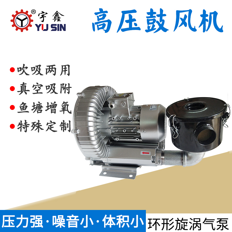 宇鑫高壓防爆風(fēng)機(jī)連軸器漩渦風(fēng)機(jī)2RB011H50漩渦氣泵變頻旋渦風(fēng)機(jī)