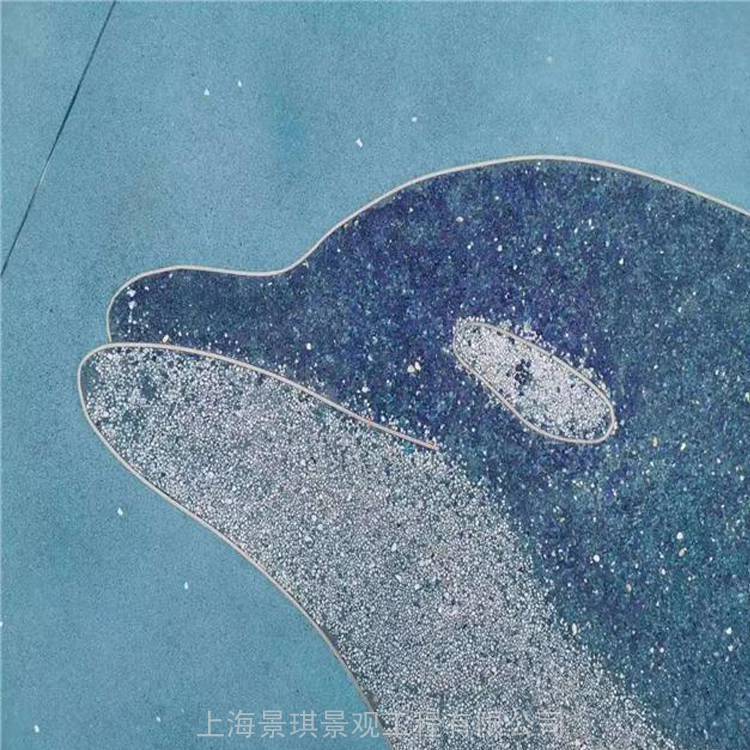 景觀度假區(qū)彩色路面礫石聚合物藝術(shù)地坪施工流程解析