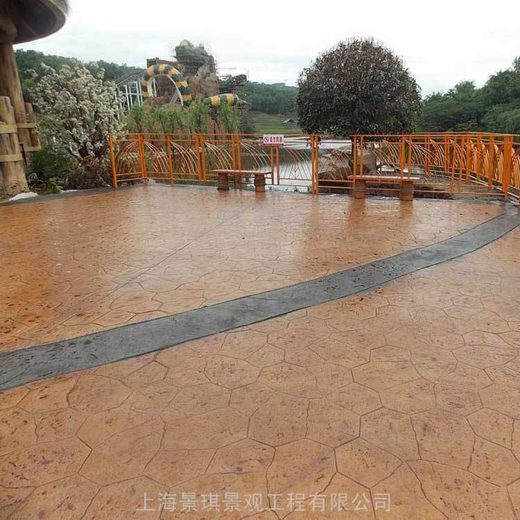 陜西仿雨花石壓模模具供應(yīng)漢中市壓模地坪材料施工隊廠家