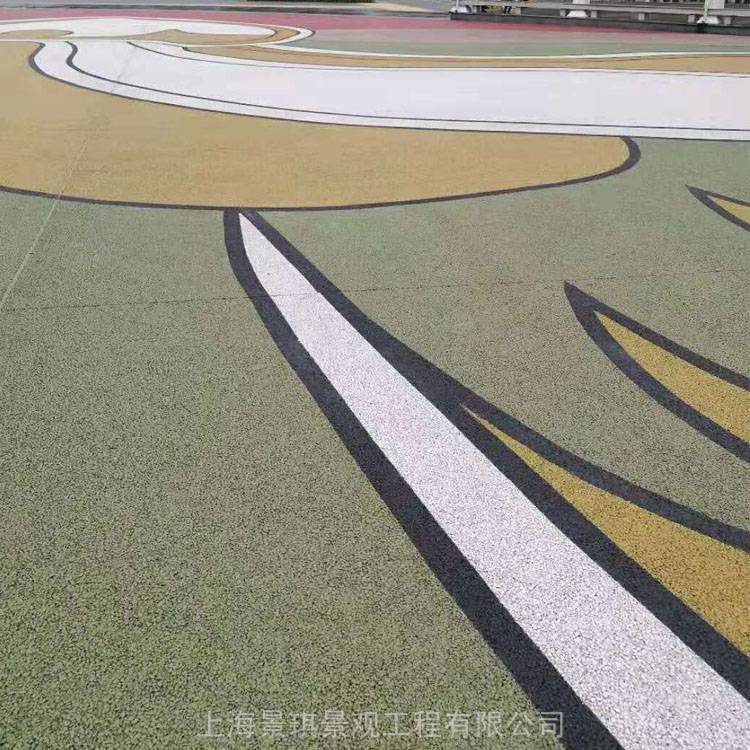 內(nèi)蒙古透水混凝土彩色路面興安盟素色透水砼施工方案