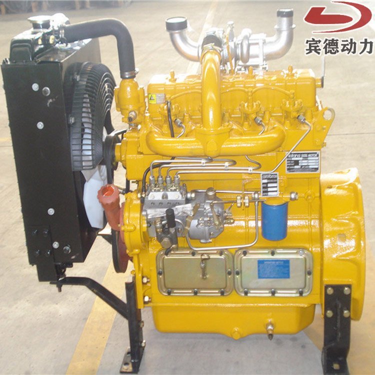 30千瓦發(fā)電機(jī)組柴油機(jī)K4100D發(fā)動機(jī)30KW40馬力4缸水冷