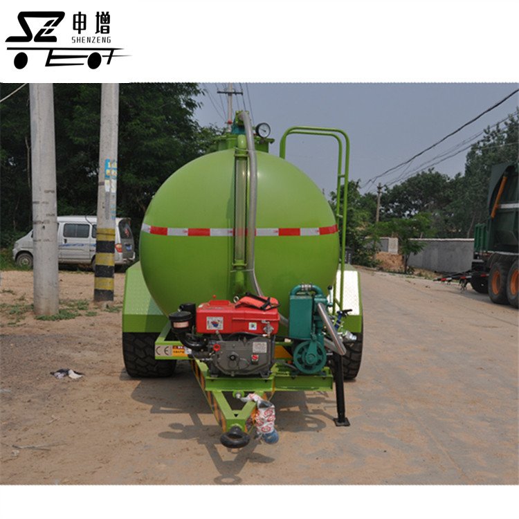 污水處理車申增機(jī)械水罐拖車供水罐車沼渣沼液轉(zhuǎn)運(yùn)車