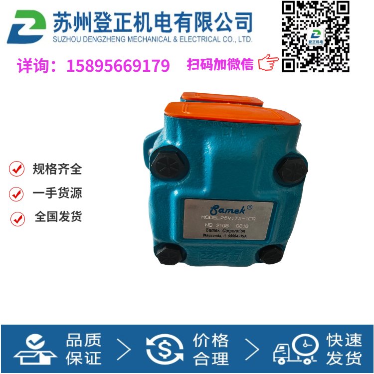 SAMEK葉片泵4520V60A12-1CCL鑄鐵液壓泵運轉(zhuǎn)穩(wěn)定