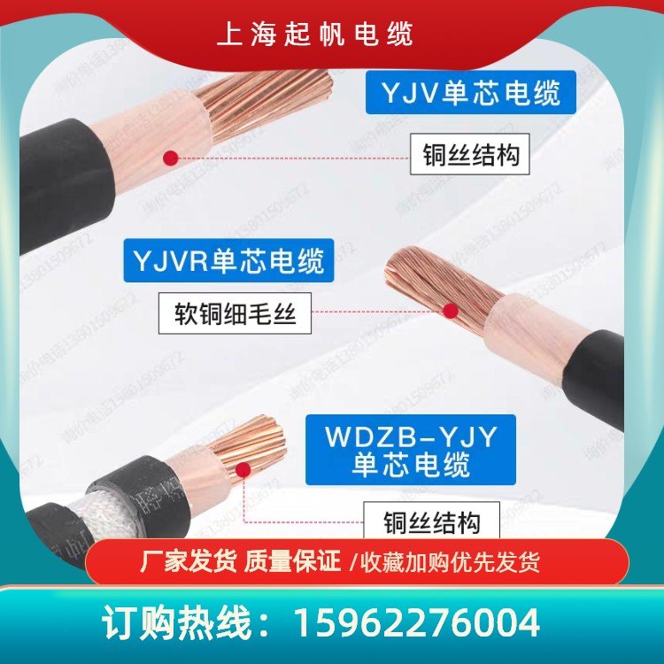 YJV1*16電力電纜起帆正品國標(biāo)米數(shù)足優(yōu)質(zhì)無氧銅線芯