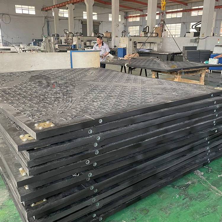 達(dá)沃斯租賃高分子聚乙烯鋪路墊板重型鋪路板高承重80-150噸