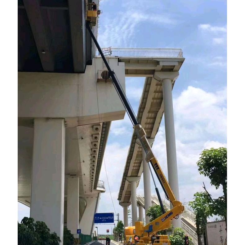 五十鈴高空作業(yè)車出租番禺路燈車租賃廣告安裝吊車升降平臺車租車