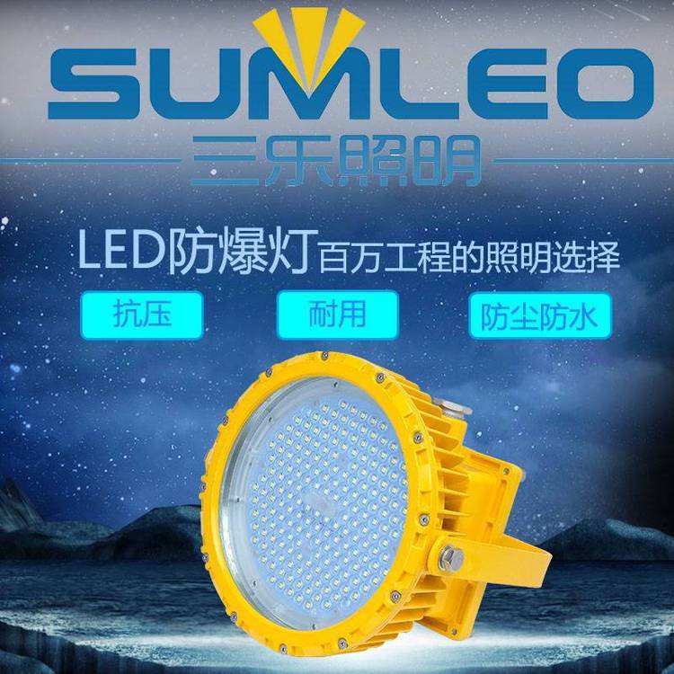 防爆免維護(hù)LED泛光燈石油化工投光燈加油站防爆燈