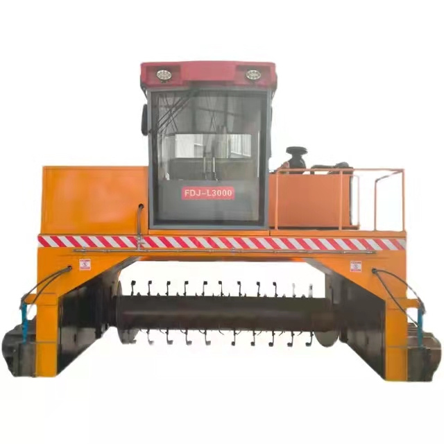 定制多功能生物堆肥機(jī)履帶式翻堆機(jī)有機(jī)肥翻拋機(jī)錦德潤機(jī)械