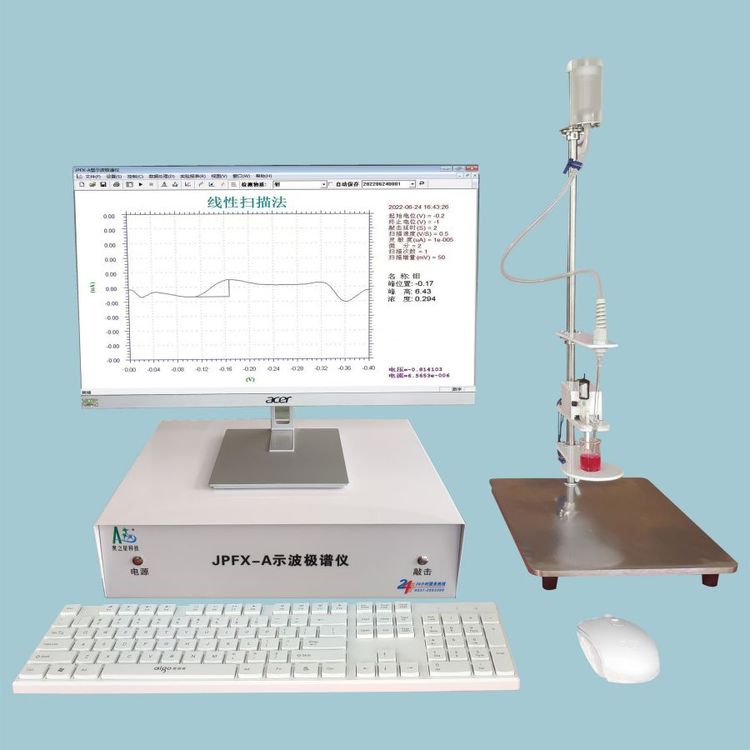 示波極譜儀JPFX-A型環(huán)保站用土壤有效鉬的測(cè)定