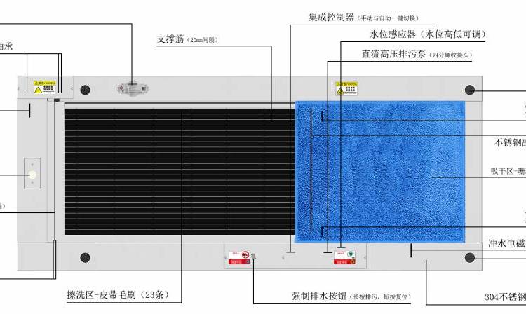 合瑞\/HORROL鞋底清洗刷鞋洗鞋機廠家消毒全自動清洗機智能清潔機