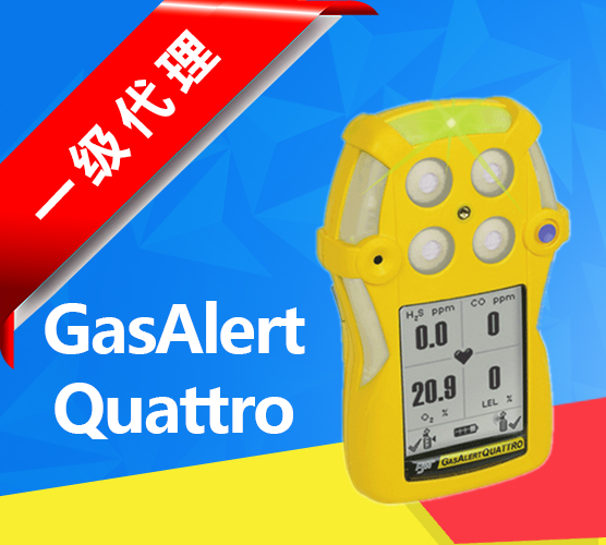 GasAlertQuattro個(gè)人用四氣體檢測(cè)儀便攜式霍尼韋爾bw