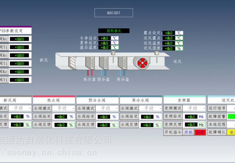 PLC西門子自控箱空調(diào)自動(dòng)化凈化車間無(wú)塵室自控系統(tǒng)20211013