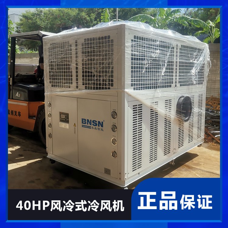 40HP隧道糧倉風冷式冷風機低溫冷氣機結(jié)構(gòu)緊湊美觀壽命長