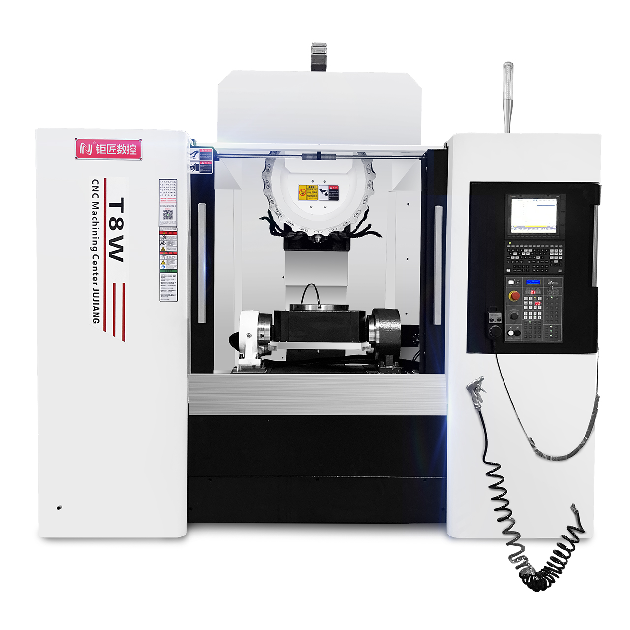 高速立式鉆攻五軸加工中心t8wLED專用cnc數(shù)控機(jī)床