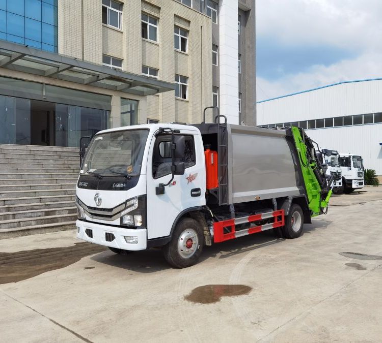 東風(fēng)多利卡6方壓縮垃圾車市政環(huán)衛(wèi)可靠垃圾收集轉(zhuǎn)運(yùn)車