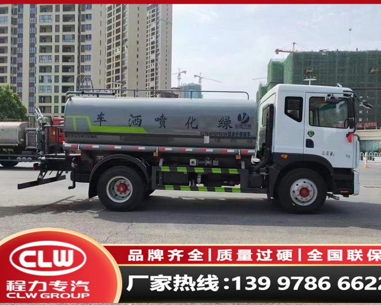 東風(fēng)D9灑水車多利卡園林綠化噴灑車帶霧炮安裝簡單
