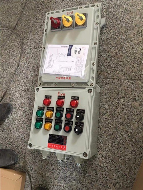 BXK-T防爆電控箱_防爆現(xiàn)場控制箱鋁合金防爆電控箱