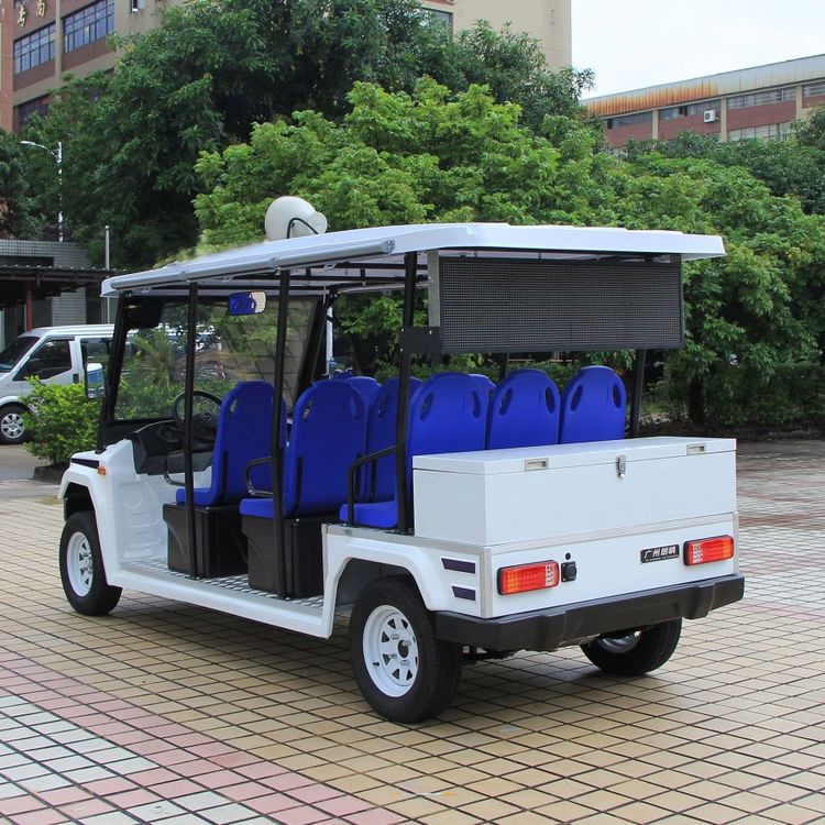 朗晴5座巡查車封閉式帶門電動巡邏車【廠家】4座廠區(qū)街道