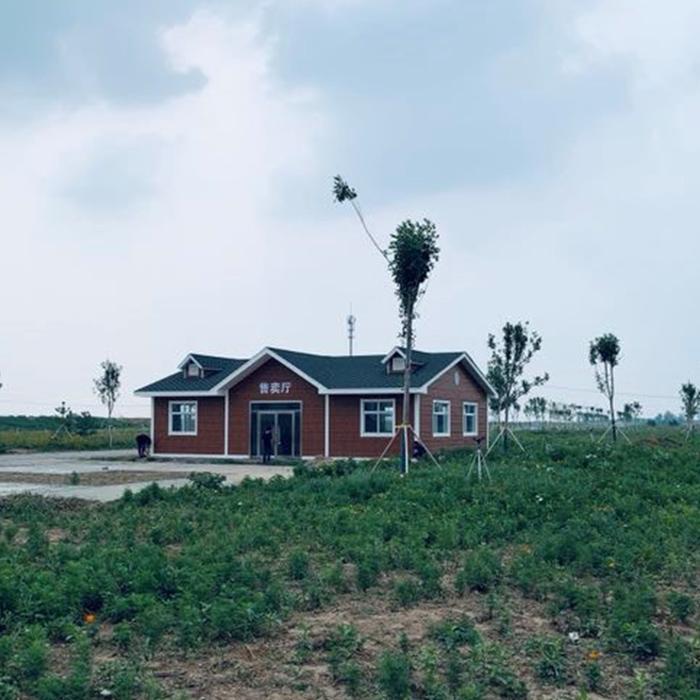 軒立包建造輕鋼別墅農(nóng)村自建房造價移動景觀房