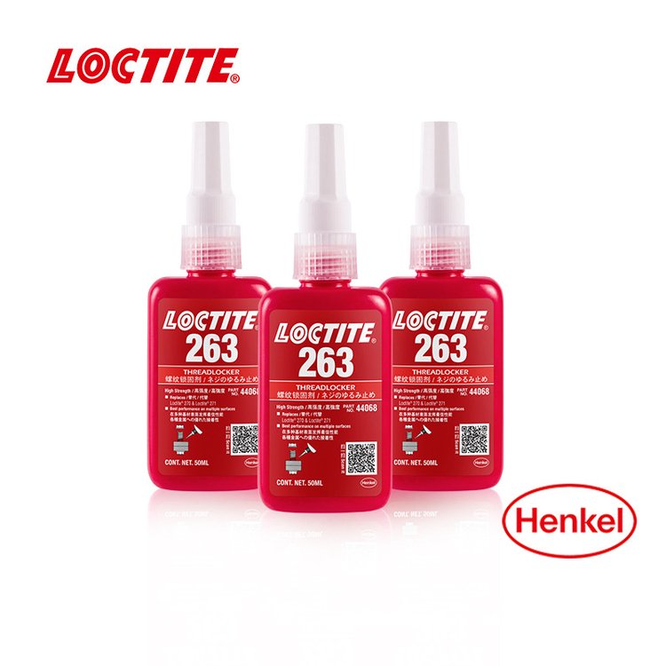 德國(guó)漢高樂泰LOCTITE263高強(qiáng)度耐油型螺紋鎖固膠