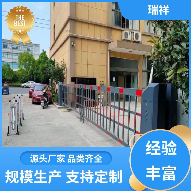 瑞祥定制不銹鋼工廠工地自動(dòng)伸縮門(mén)加厚加粗手機(jī)遙控門(mén)廠家