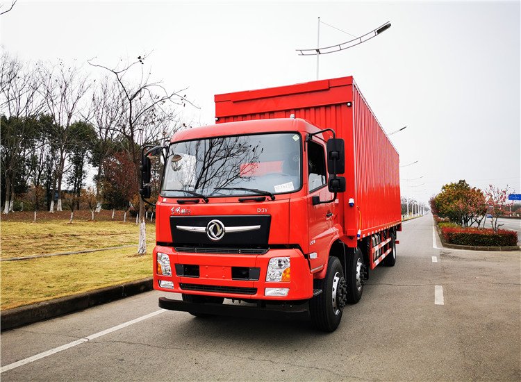 東風三橋9米6飛翼車廂，額載14噸，翼展廂式車，自重輕載貨量大