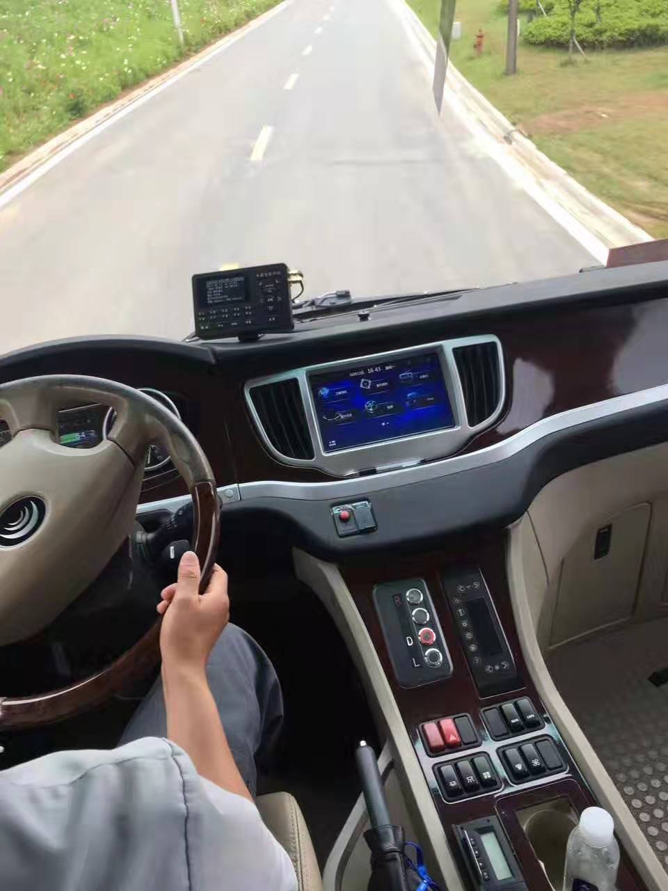 德威485通訊可對接車載中控器智能語音播報公交車報站器廠家
