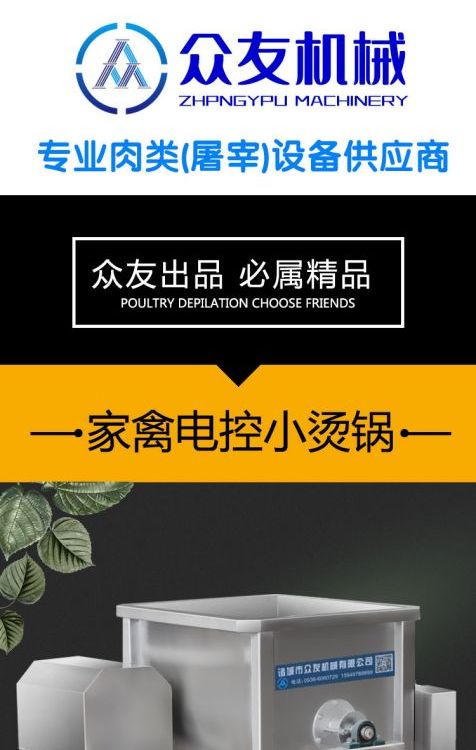 全自動(dòng)家用燙鍋電控小燙鍋雞鴨鵝攪水機(jī)小型家禽燙水機(jī)