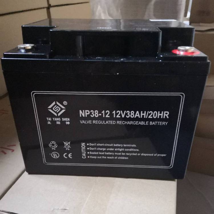 太陽(yáng)神蓄電池NP38-12ups電源后備12V38AH閥控密封式