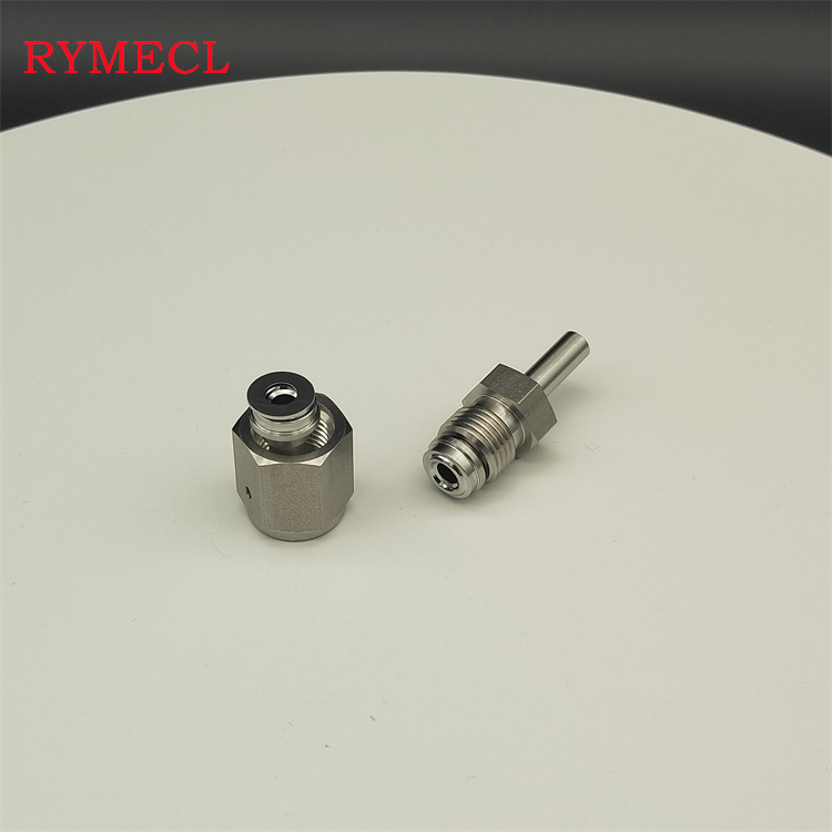 RYMECL電解耐腐蝕半導(dǎo)體特氣專用EP級(jí)硬密封316L不銹鋼VCR接頭