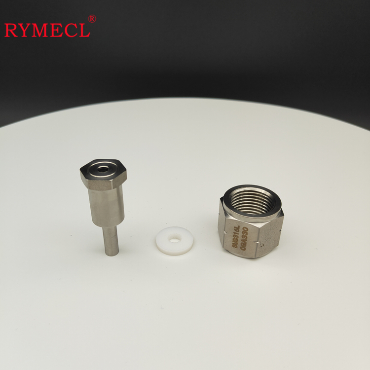 RYMECL焊接式氯化氫氣瓶SUS316L不銹鋼鋼瓶接頭CGA330-1\/4焊管