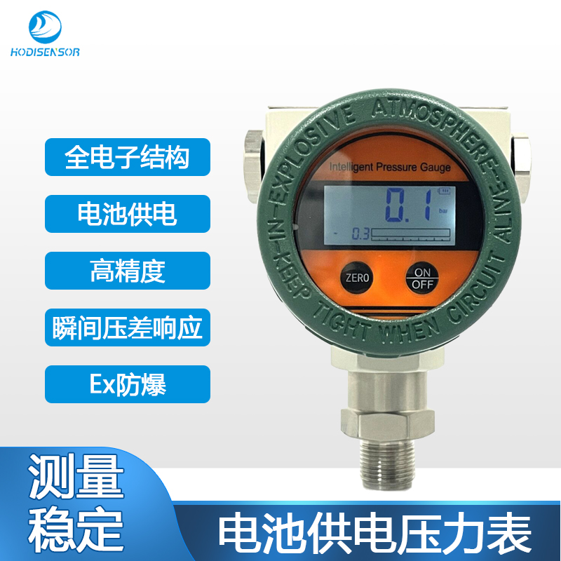 HDB109F數(shù)顯壓力表用于自來水石油液壓氣壓水壓等液位測量