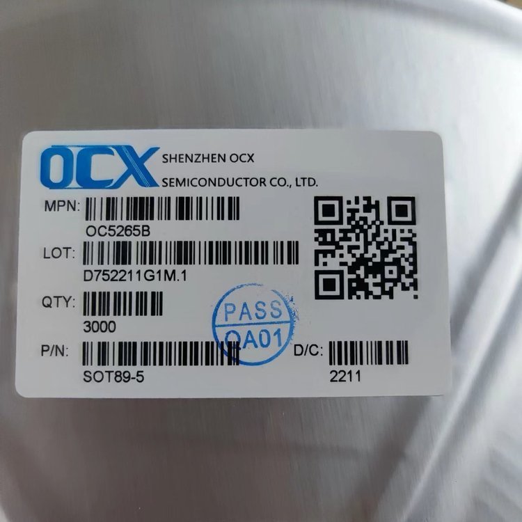 OC5265B驅(qū)動(dòng)ICSOT89-5工作溫度時(shí)鐘頻率濕度敏感性高