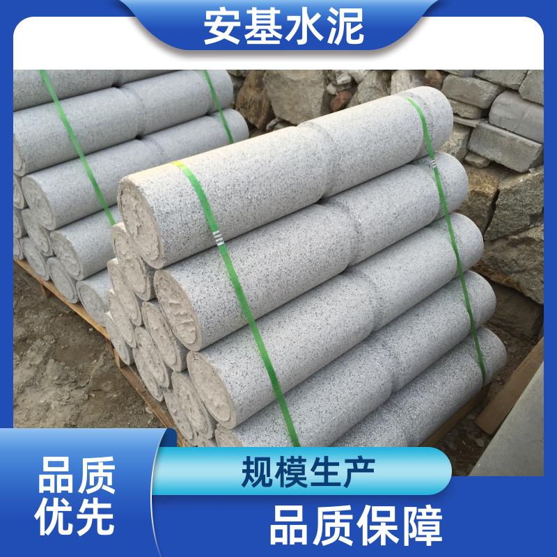 小區(qū)路面適用仿花崗巖車止石人道廣場側(cè)緣可加工深造安基水泥制品