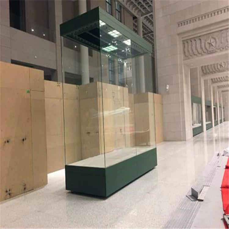 做博物館展柜廠家湖南專業(yè)制作文物玻璃展柜工廠-隆城展示
