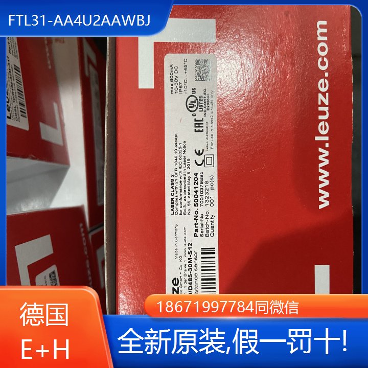 瑞士E H音叉液位限位檢測(cè)開(kāi)關(guān)FTL31-AA4U2AAWBJ全新現(xiàn)貨