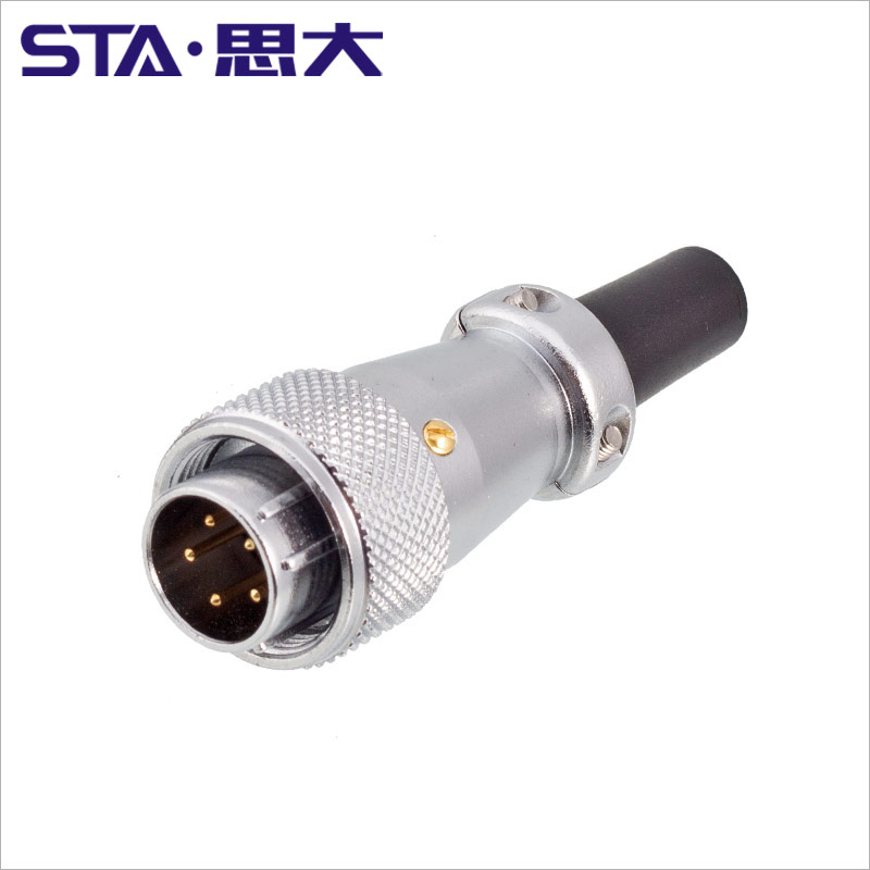 WS16正反裝航空插頭3芯TQ\/Z公母金屬對接接頭方形插座工業(yè)連接器