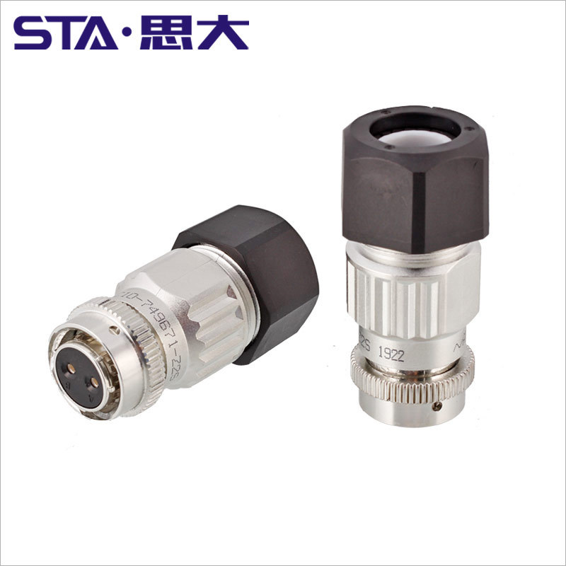 5G基站2芯電源接頭愛(ài)立信RNT447諾基亞RRU航空插頭C10-730511-Z2P