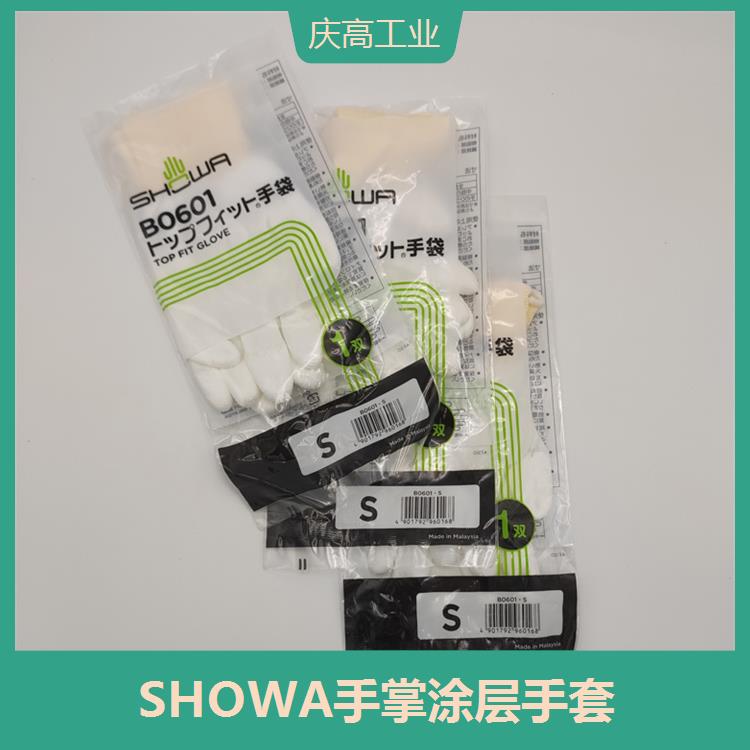 SHOWA尚尼龍涂指手套無塵手套裝配手套B0601無縫針織尼龍手套