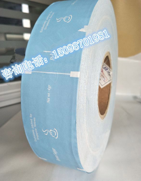 浙江咖啡糖包鹽包胡椒粉淋膜紙包裝卷筒熱封紙15098701981