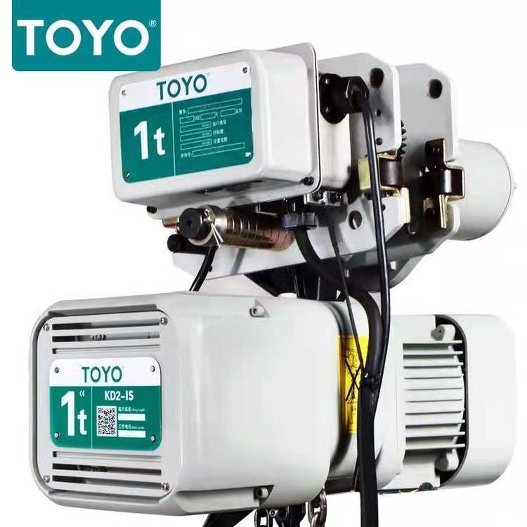 日本TOYO電動(dòng)葫蘆原裝東洋環(huán)鏈?zhǔn)诫妱?dòng)起重機(jī)