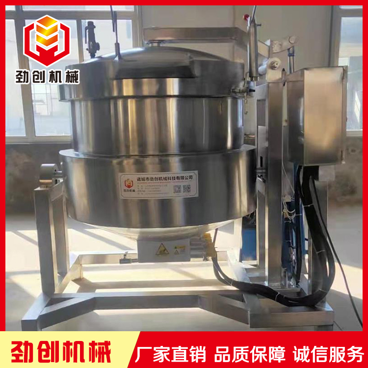 高壓蒸煮鍋?zhàn)詣?dòng)化程度高使用方便維護(hù)簡(jiǎn)單勁創(chuàng)機(jī)械