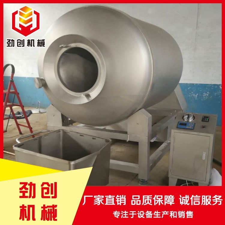 實驗用滾揉機圖片小型液壓滾揉機報價立式滾揉機原理勁創(chuàng)機械