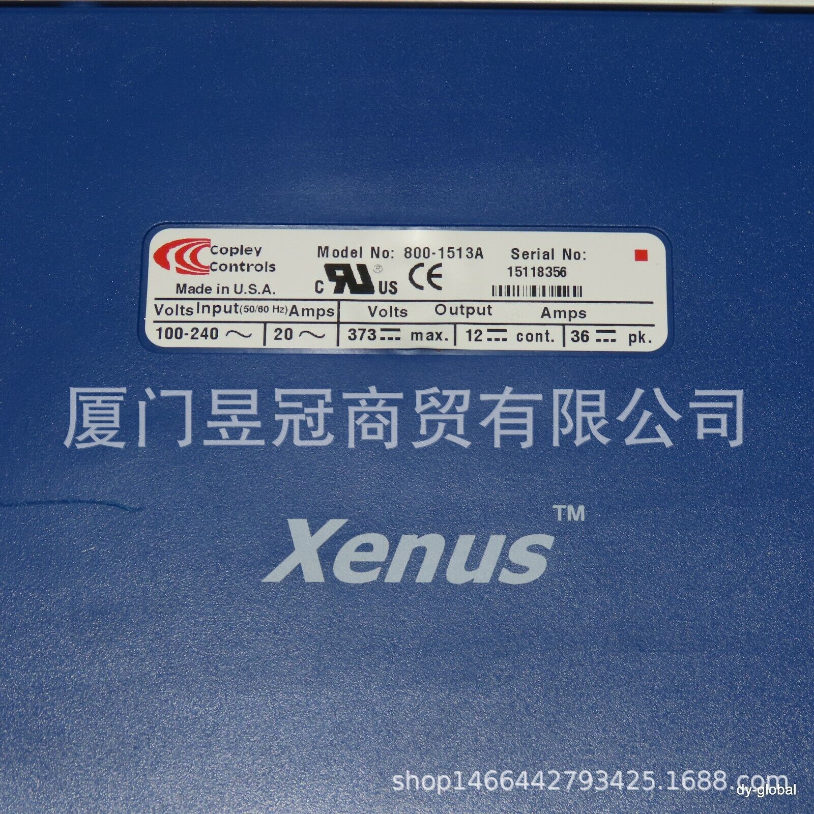 CopleyControls:Xenus驅(qū)動(dòng)器型號(hào)800-1513全新原裝