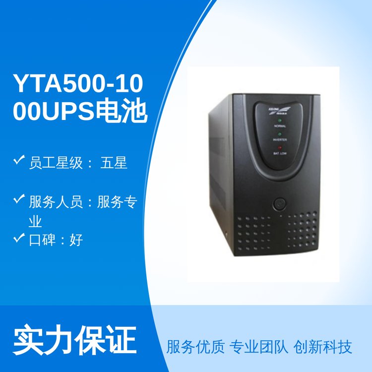 五星服務(wù)24小時在線YTA500-1000UPS電池專業(yè)服務(wù)團隊