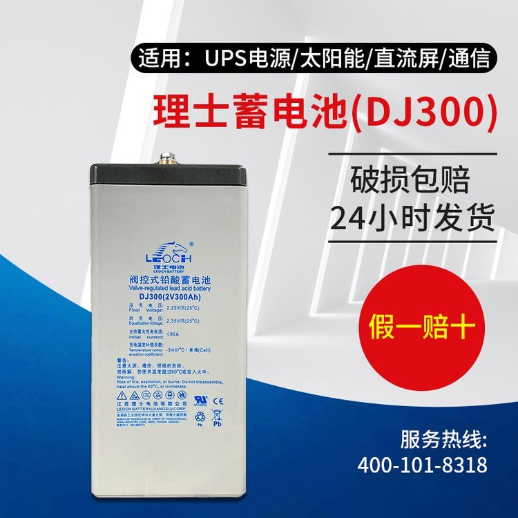 理士蓄電池DJ300直流屏UPS電源EPS電源外接電池免維護鉛酸蓄電池