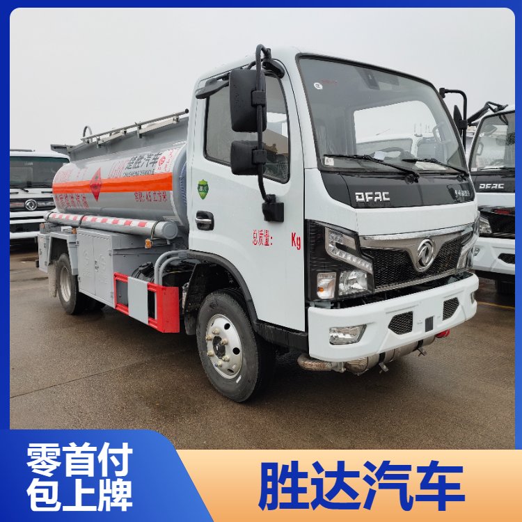 東風福瑞卡4.5方鋁合金油罐車供液車結(jié)構(gòu)合理有現(xiàn)車實價